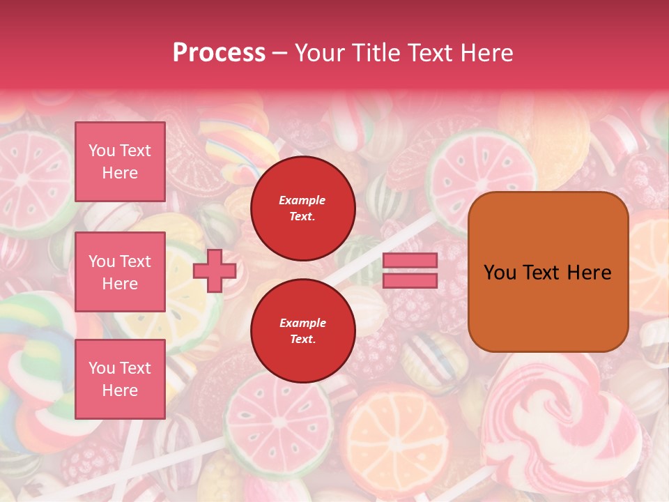 Many Sweet Food PowerPoint Template