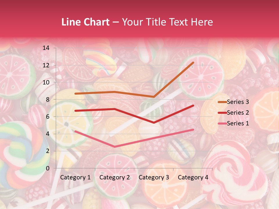 Many Sweet Food PowerPoint Template