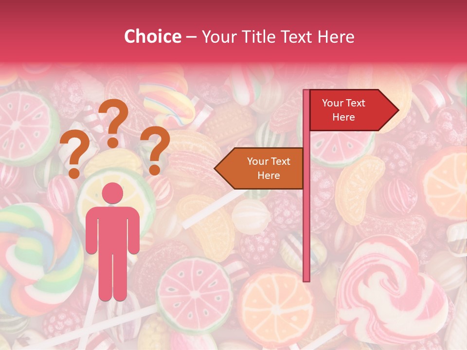 Many Sweet Food PowerPoint Template