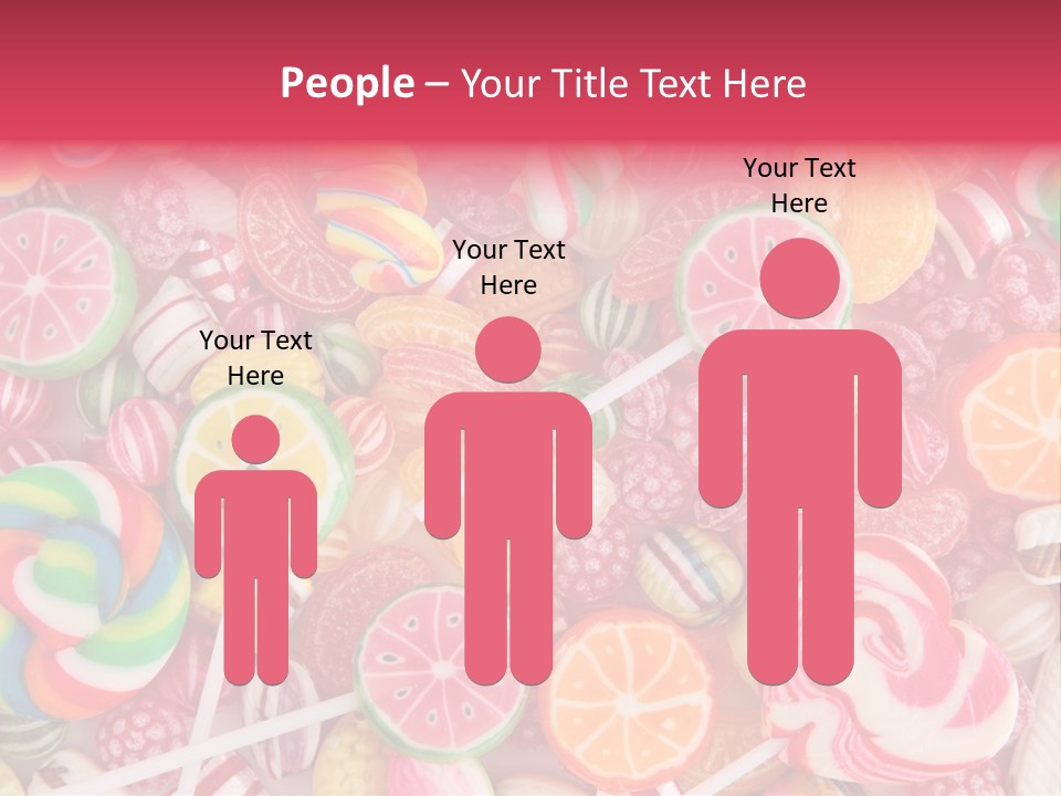 Many Sweet Food PowerPoint Template