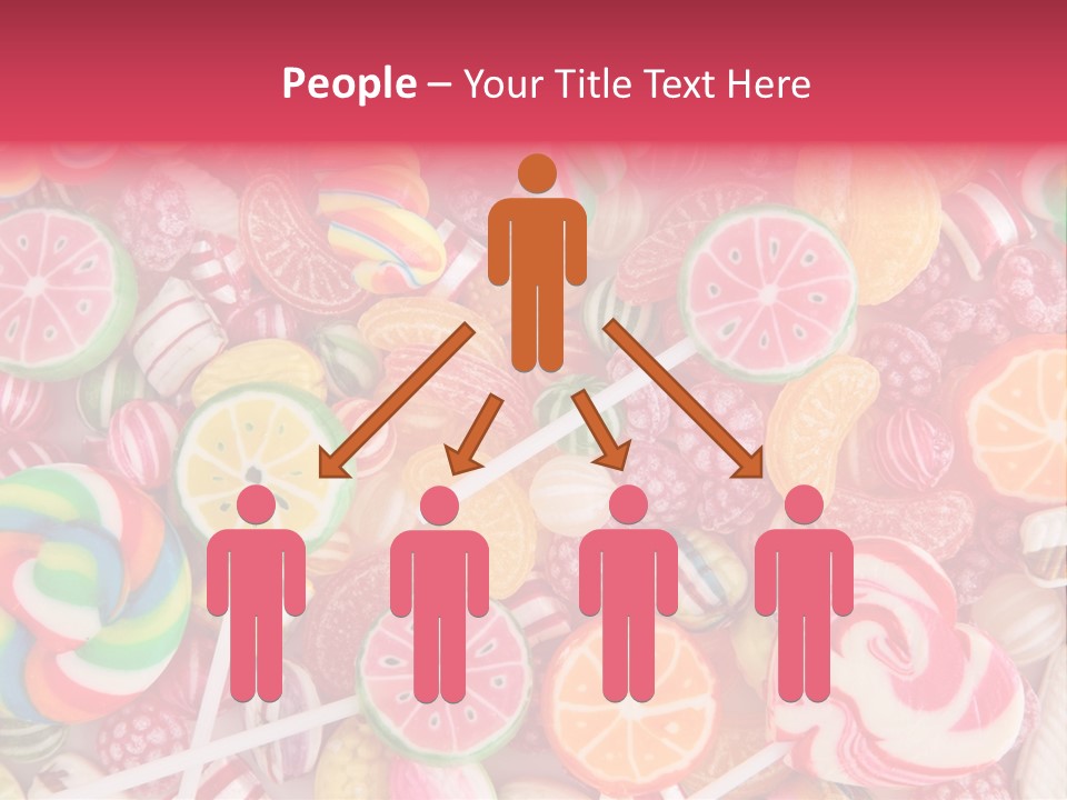 Many Sweet Food PowerPoint Template