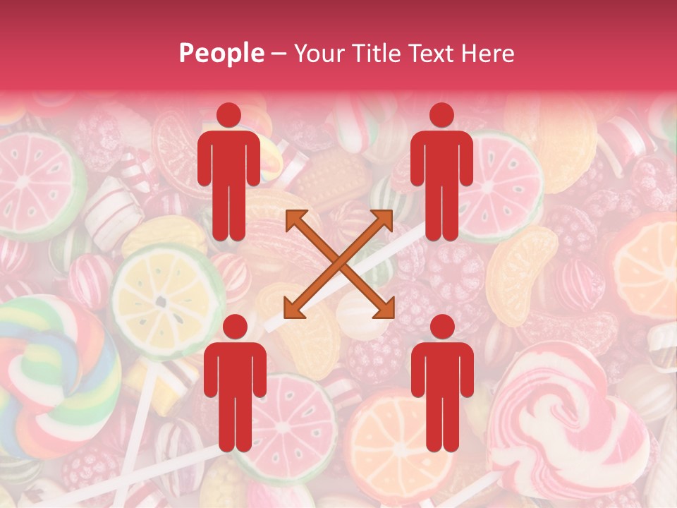 Many Sweet Food PowerPoint Template