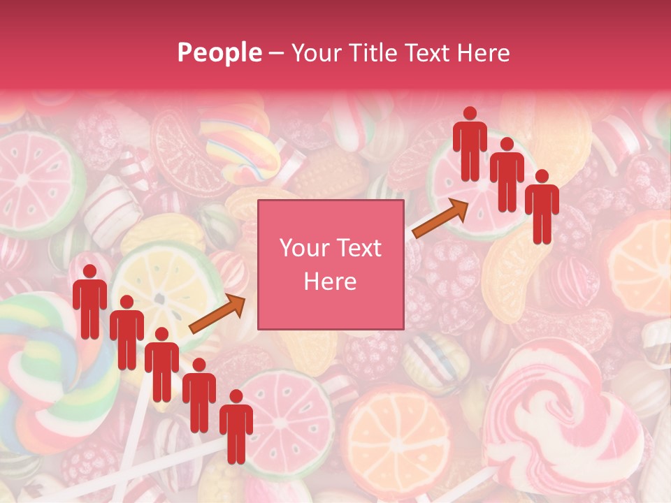 Many Sweet Food PowerPoint Template