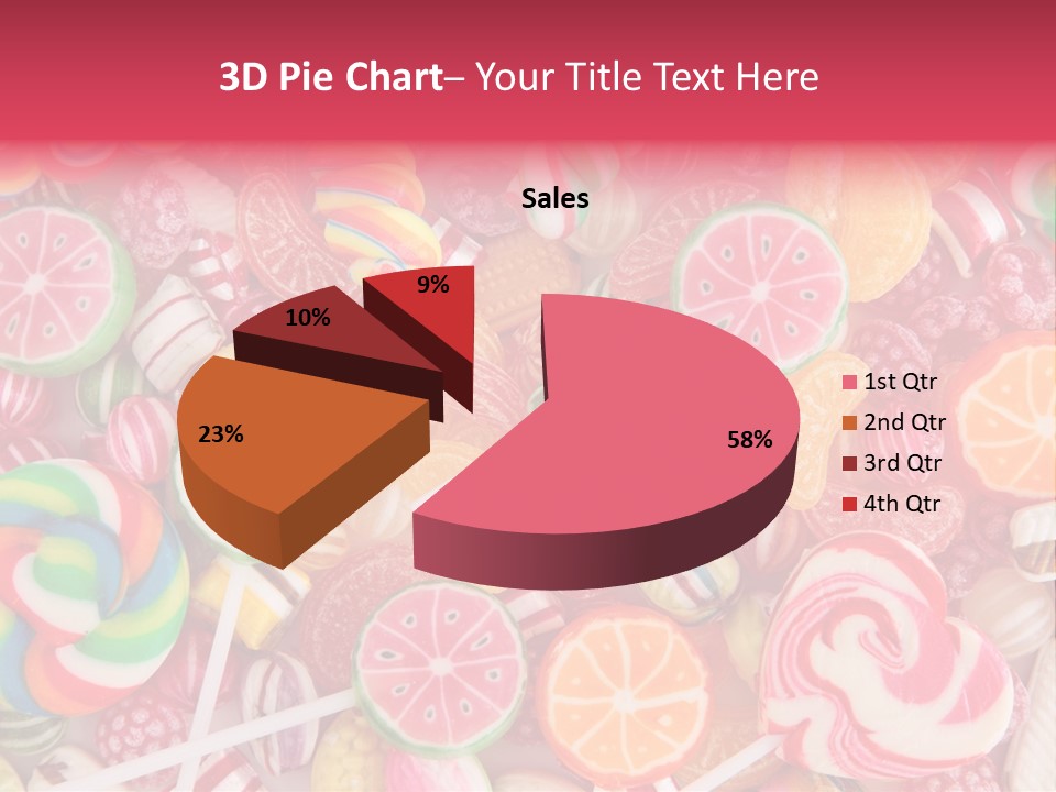 Many Sweet Food PowerPoint Template
