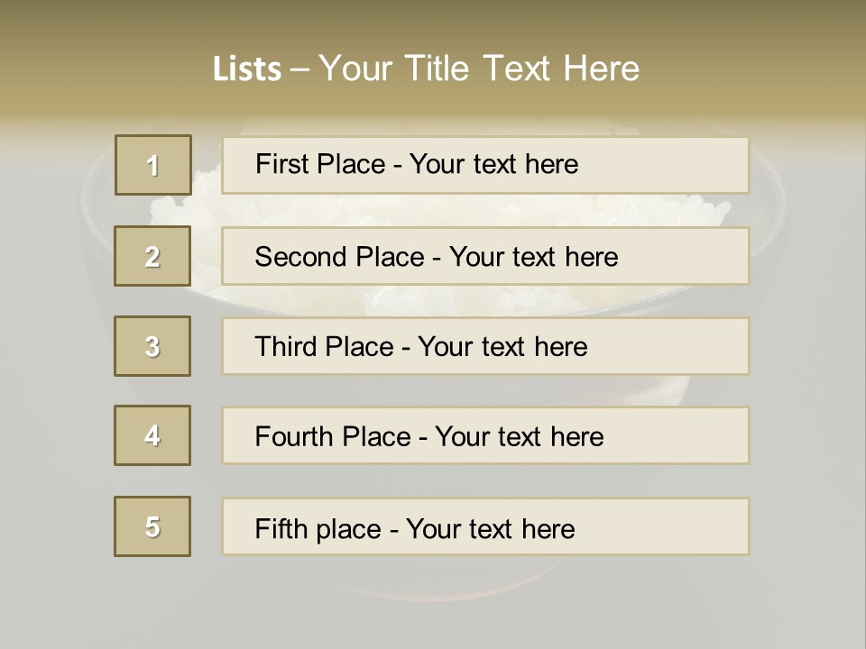 Restaurant Close Long PowerPoint Template