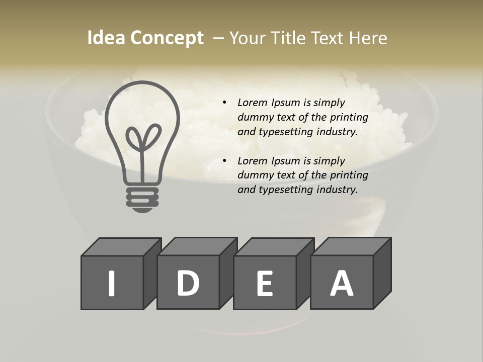 Restaurant Close Long PowerPoint Template