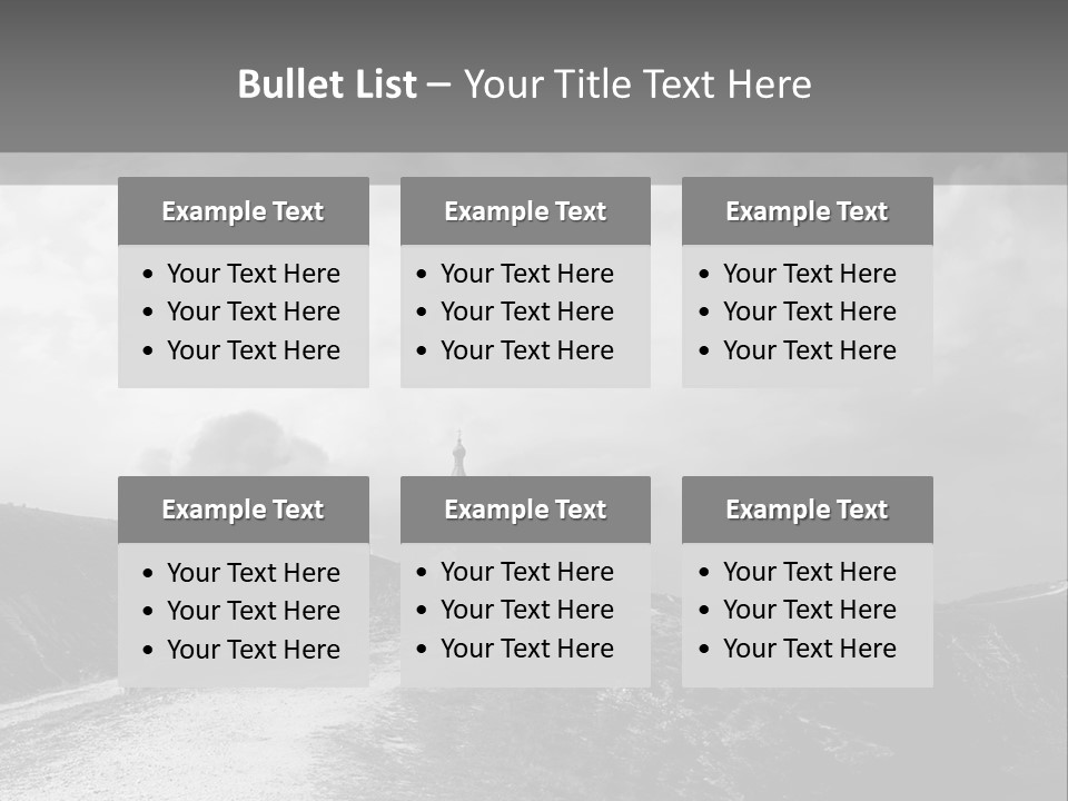 Monastery Architecture Caspoggina PowerPoint Template