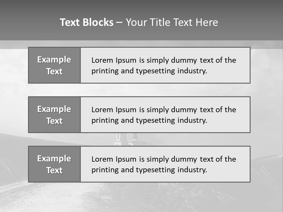 Monastery Architecture Caspoggina PowerPoint Template