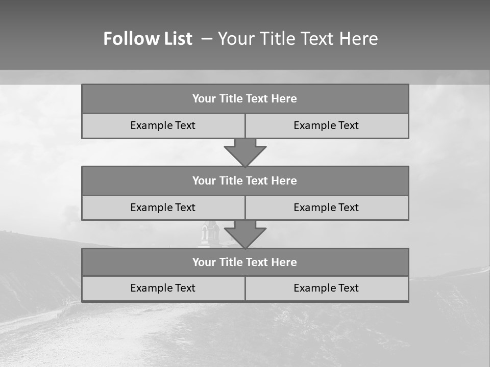 Monastery Architecture Caspoggina PowerPoint Template