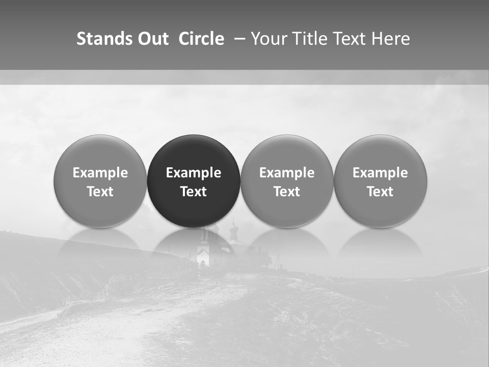 Monastery Architecture Caspoggina PowerPoint Template