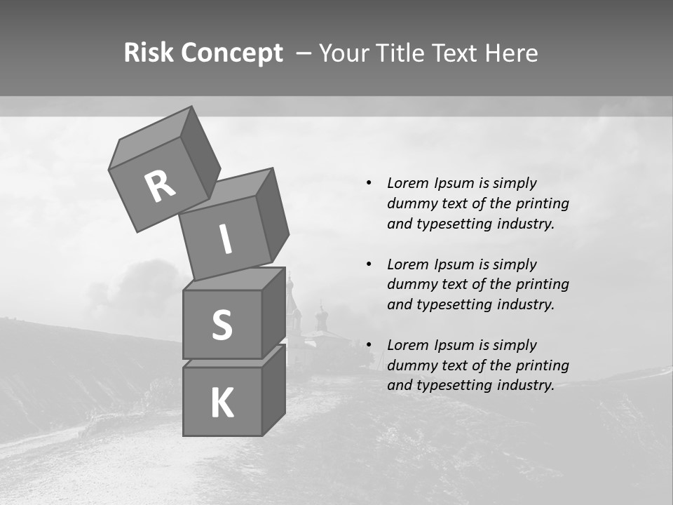 Monastery Architecture Caspoggina PowerPoint Template