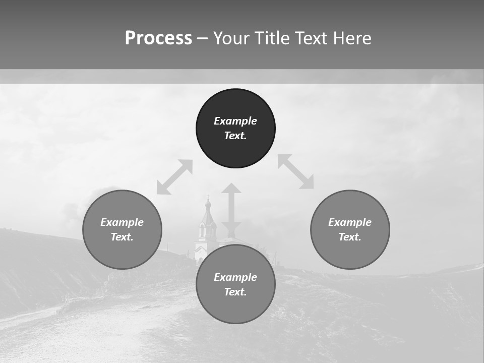 Monastery Architecture Caspoggina PowerPoint Template