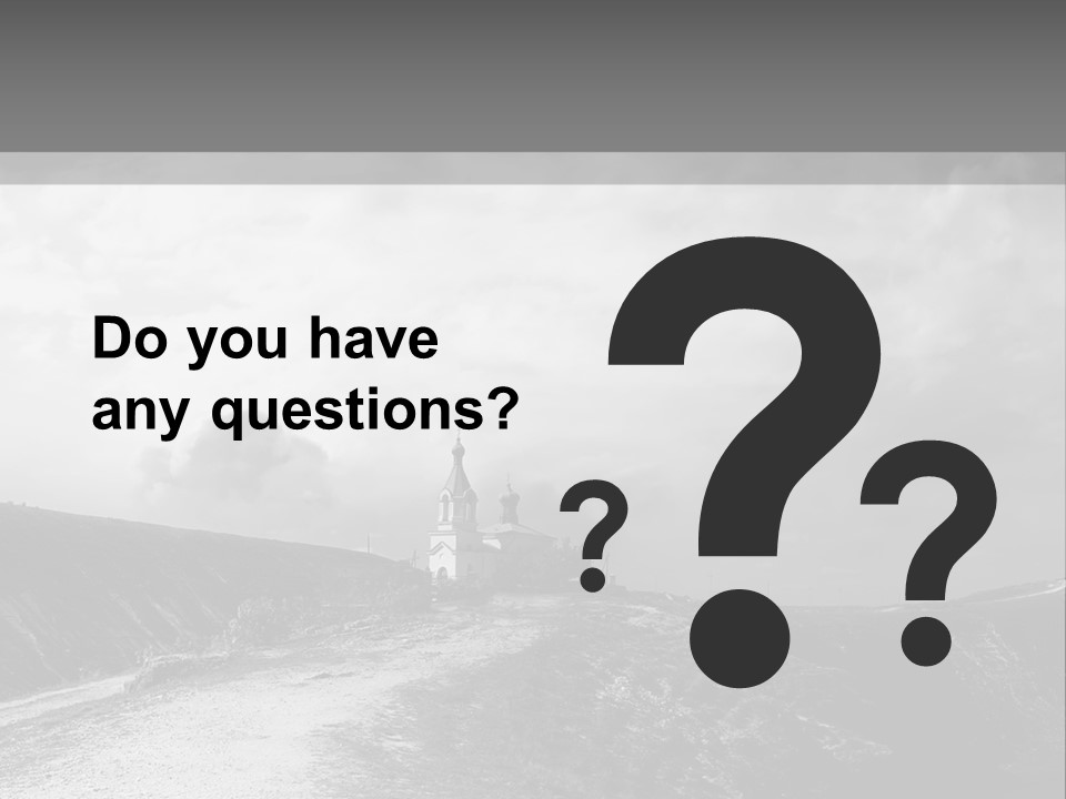 Monastery Architecture Caspoggina PowerPoint Template