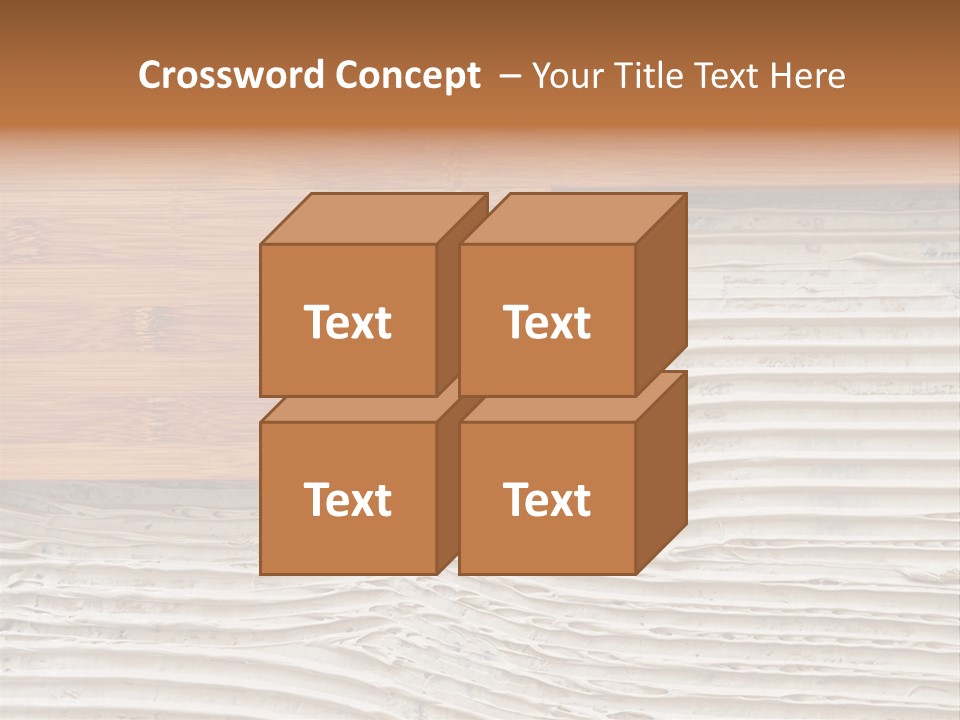 Wooden Pattern Floor PowerPoint Template