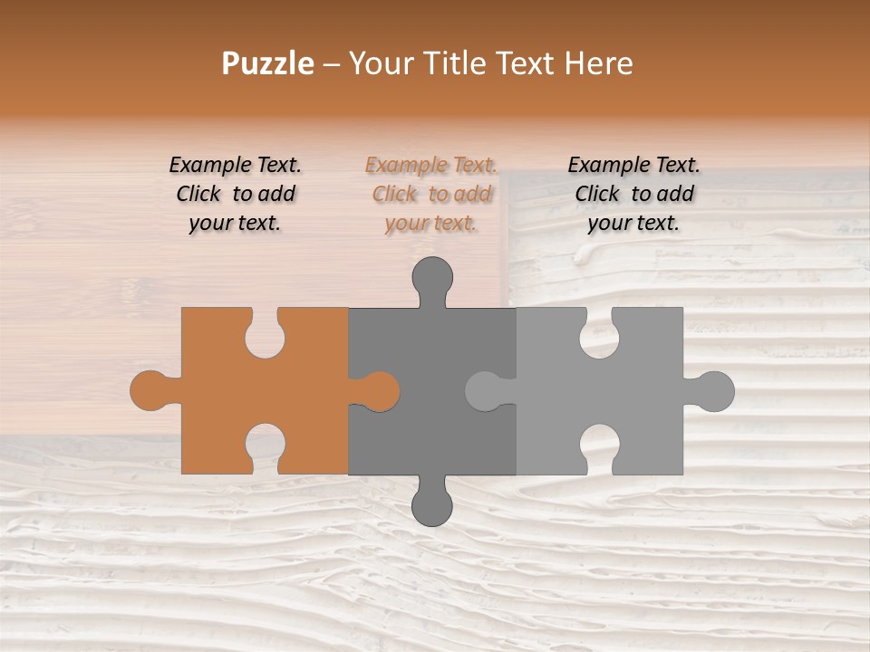 Wooden Pattern Floor PowerPoint Template