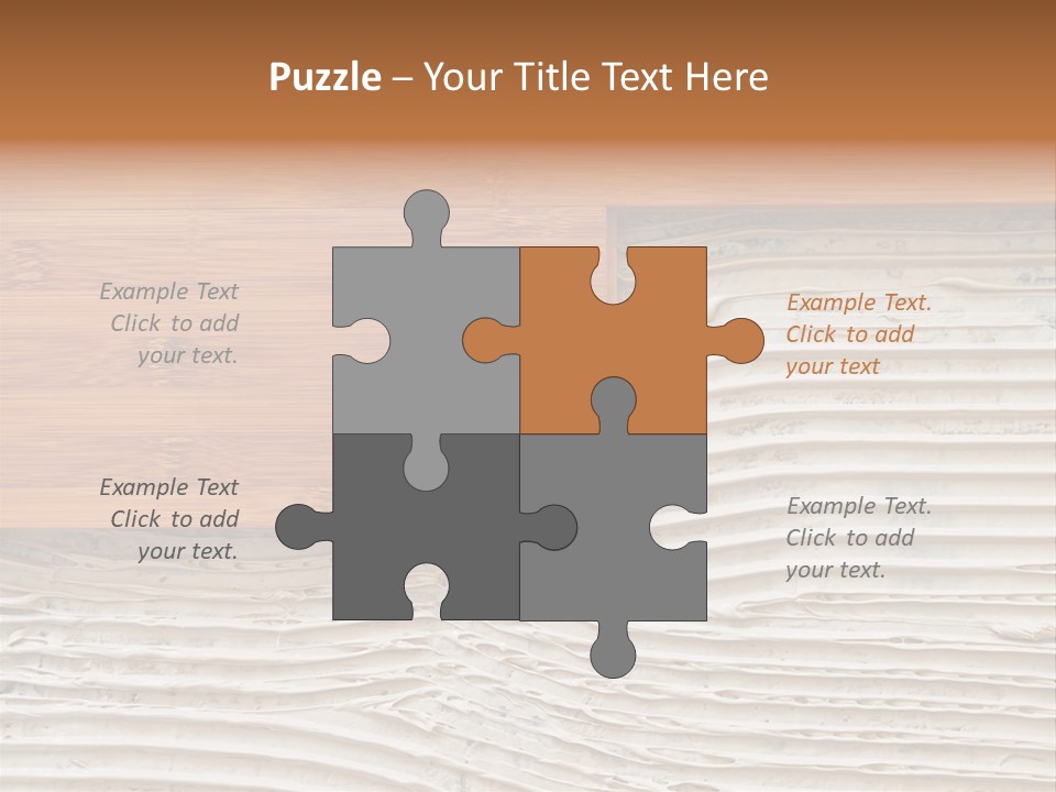 Wooden Pattern Floor PowerPoint Template