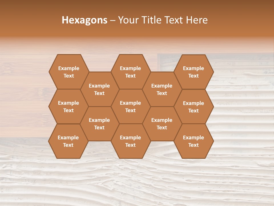 Wooden Pattern Floor PowerPoint Template