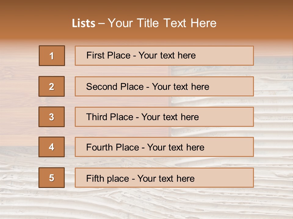 Wooden Pattern Floor PowerPoint Template