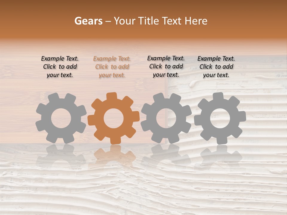 Wooden Pattern Floor PowerPoint Template