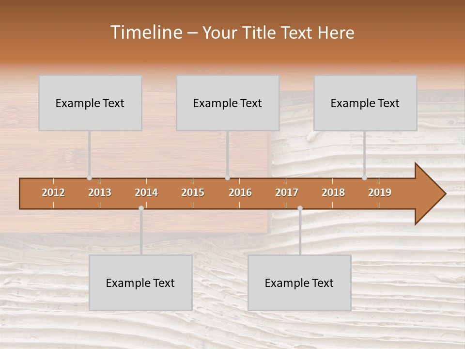 Wooden Pattern Floor PowerPoint Template