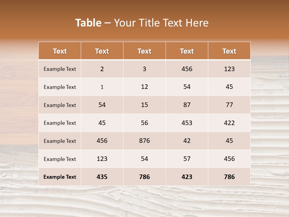 Wooden Pattern Floor PowerPoint Template