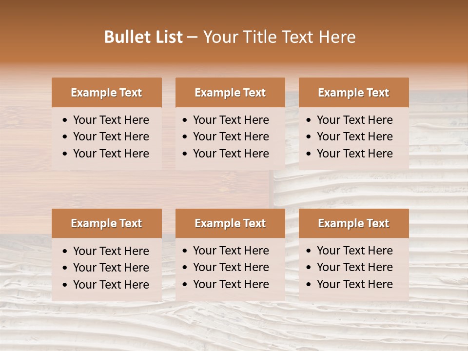 Wooden Pattern Floor PowerPoint Template