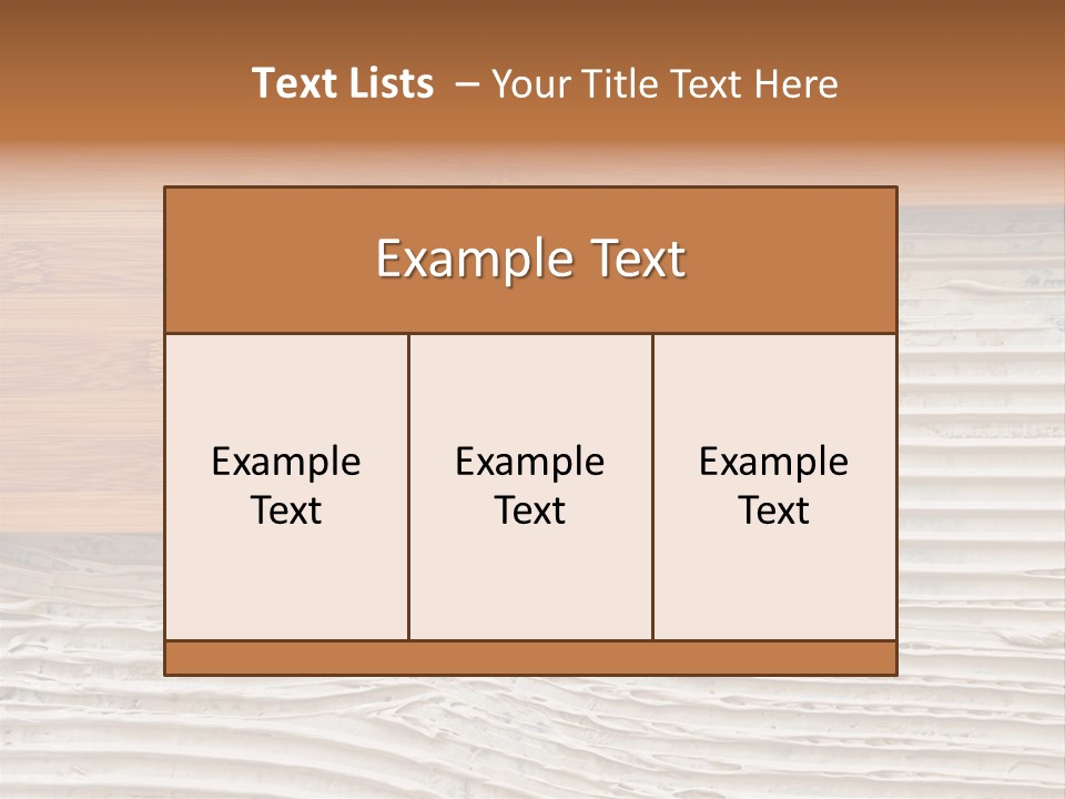 Wooden Pattern Floor PowerPoint Template