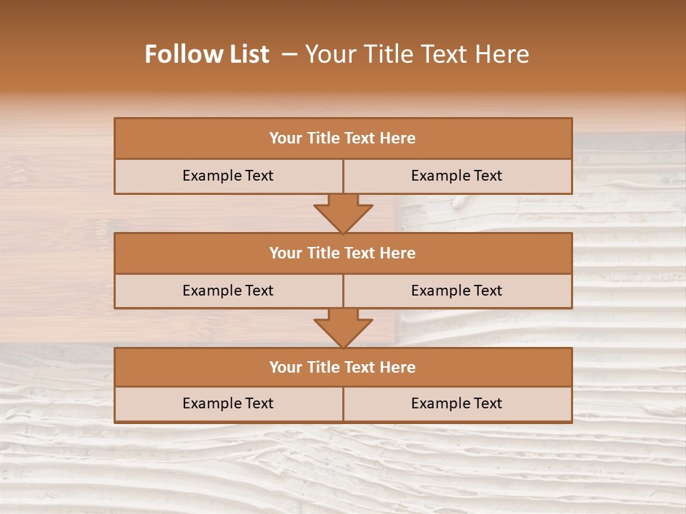 Wooden Pattern Floor PowerPoint Template