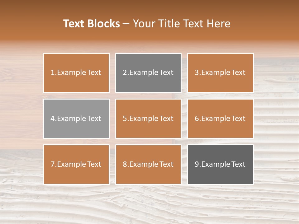 Wooden Pattern Floor PowerPoint Template