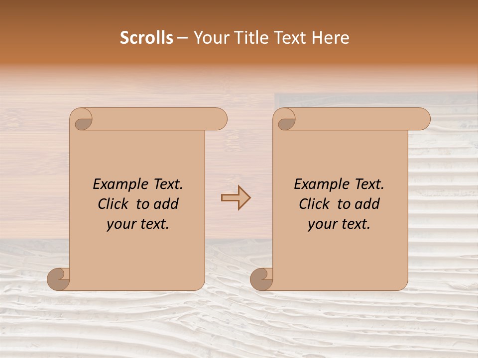 Wooden Pattern Floor PowerPoint Template