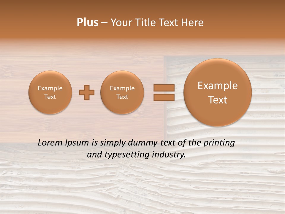 Wooden Pattern Floor PowerPoint Template