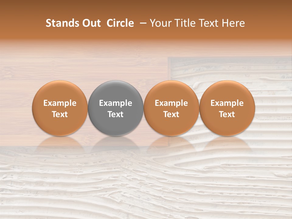 Wooden Pattern Floor PowerPoint Template