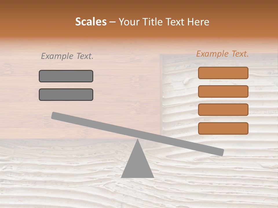 Wooden Pattern Floor PowerPoint Template