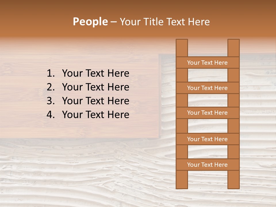 Wooden Pattern Floor PowerPoint Template