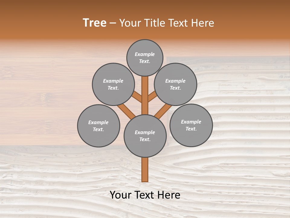 Wooden Pattern Floor PowerPoint Template