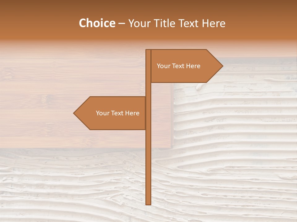 Wooden Pattern Floor PowerPoint Template