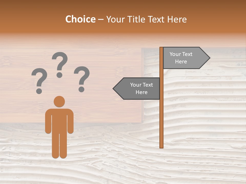 Wooden Pattern Floor PowerPoint Template