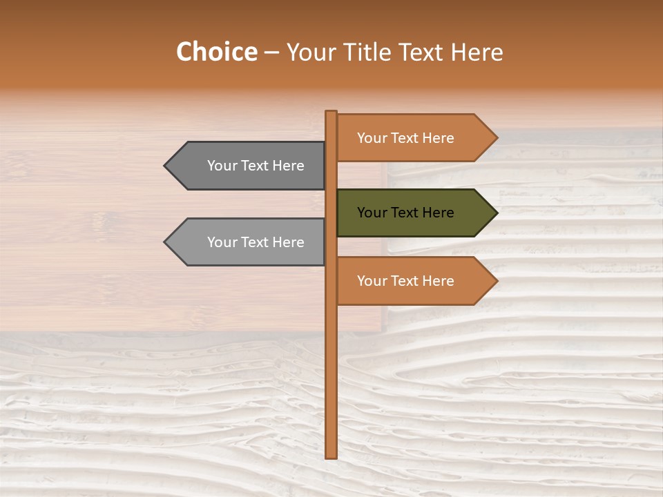 Wooden Pattern Floor PowerPoint Template