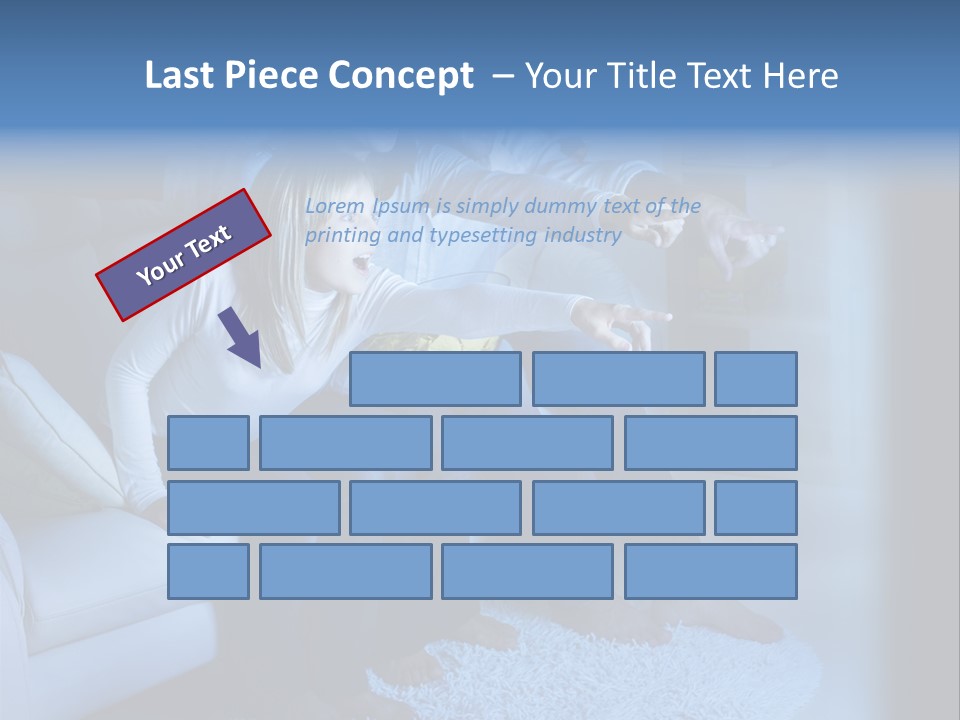 Indoors Movie Living PowerPoint Template