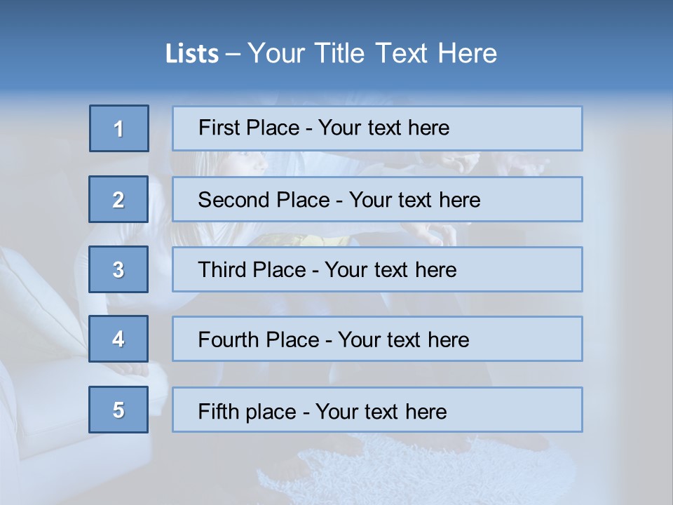 Indoors Movie Living PowerPoint Template