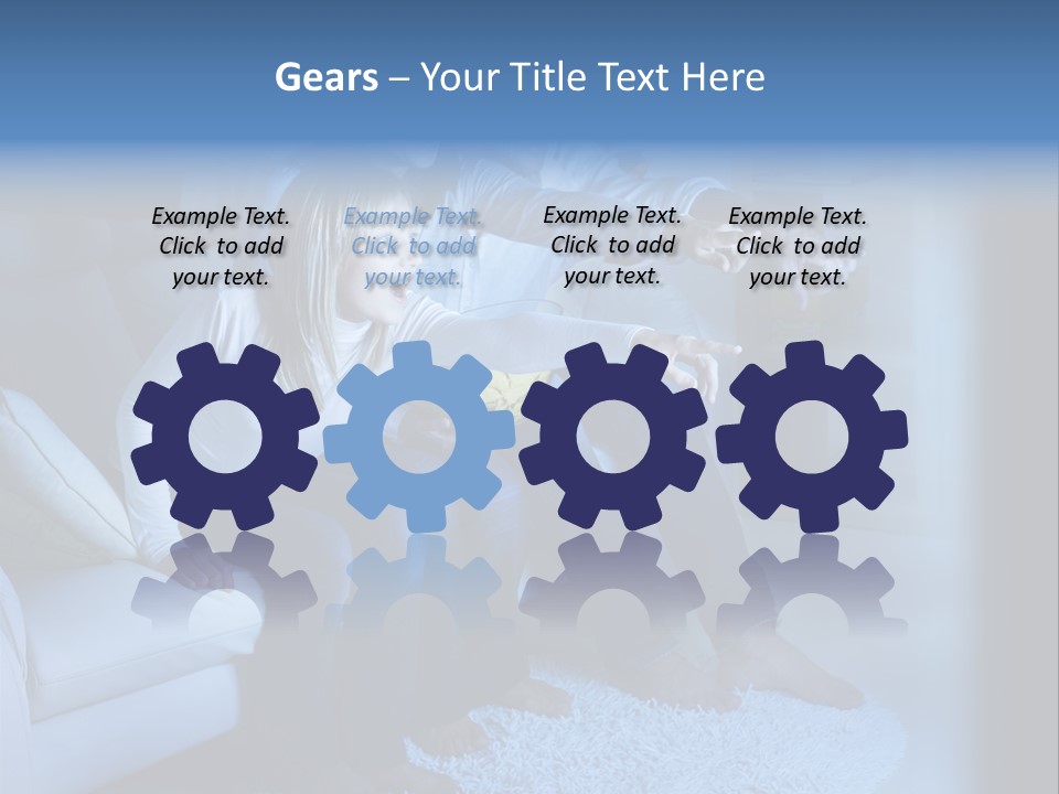 Indoors Movie Living PowerPoint Template