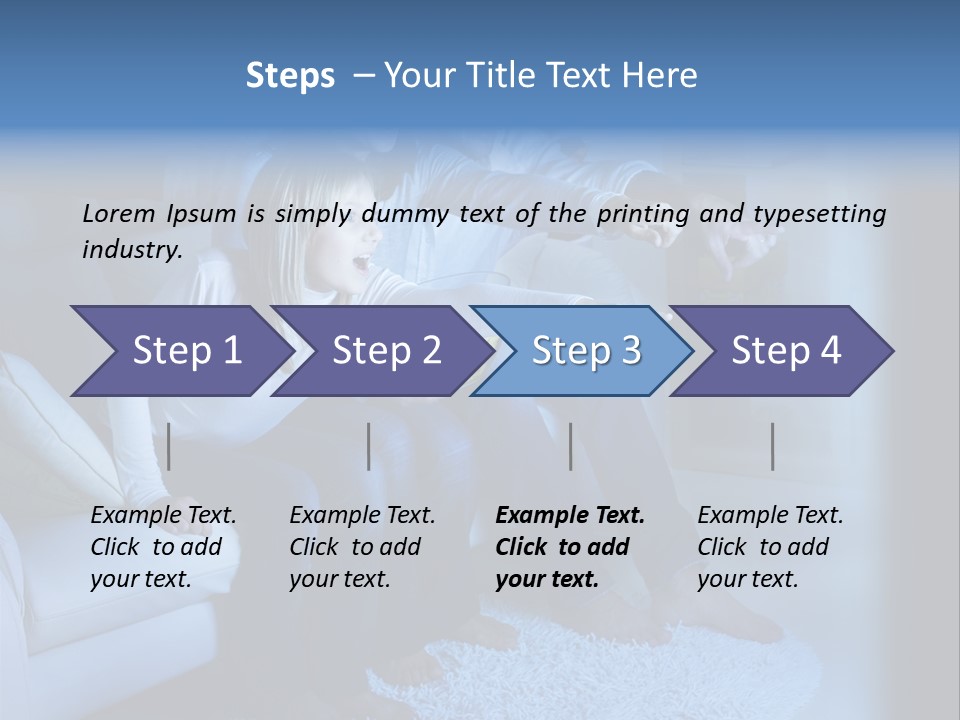 Indoors Movie Living PowerPoint Template