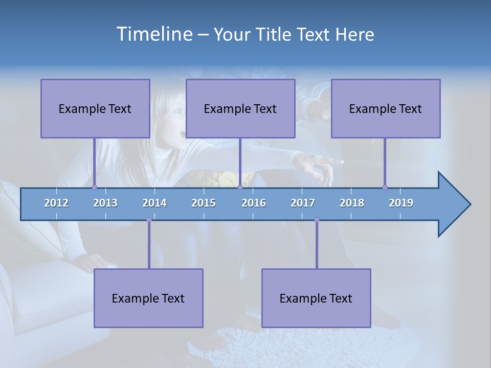 Indoors Movie Living PowerPoint Template