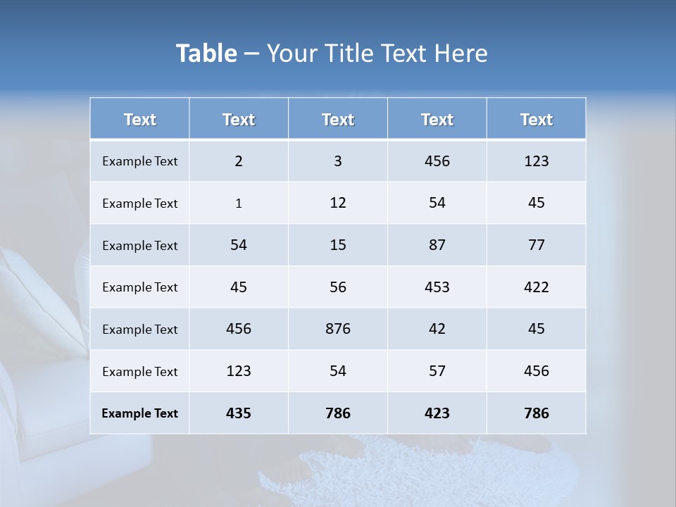 Indoors Movie Living PowerPoint Template