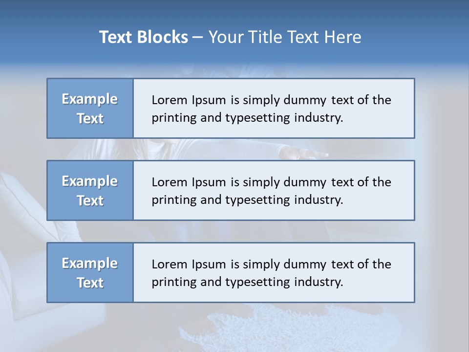 Indoors Movie Living PowerPoint Template
