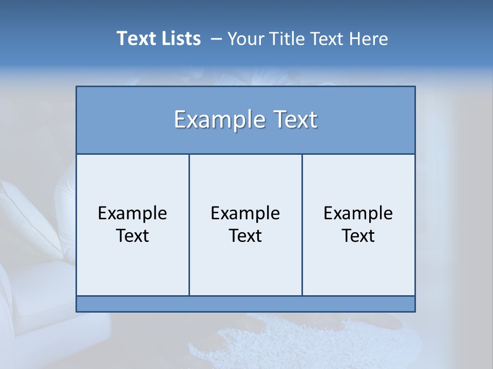 Indoors Movie Living PowerPoint Template