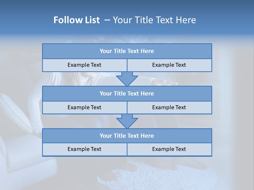 Indoors Movie Living PowerPoint Template