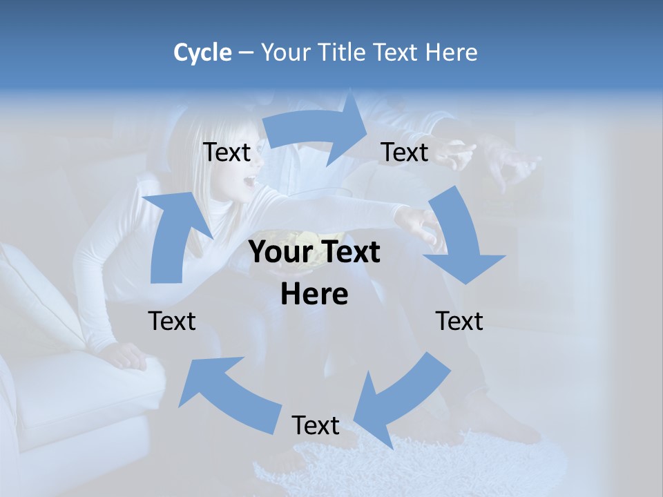 Indoors Movie Living PowerPoint Template
