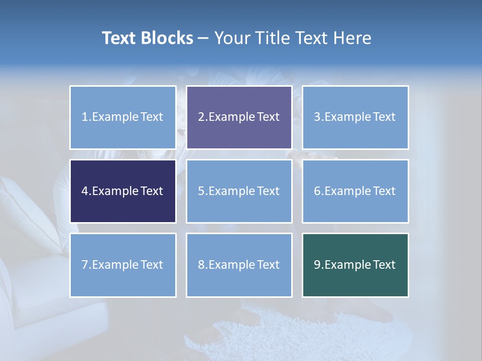 Indoors Movie Living PowerPoint Template