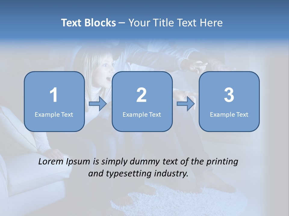 Indoors Movie Living PowerPoint Template